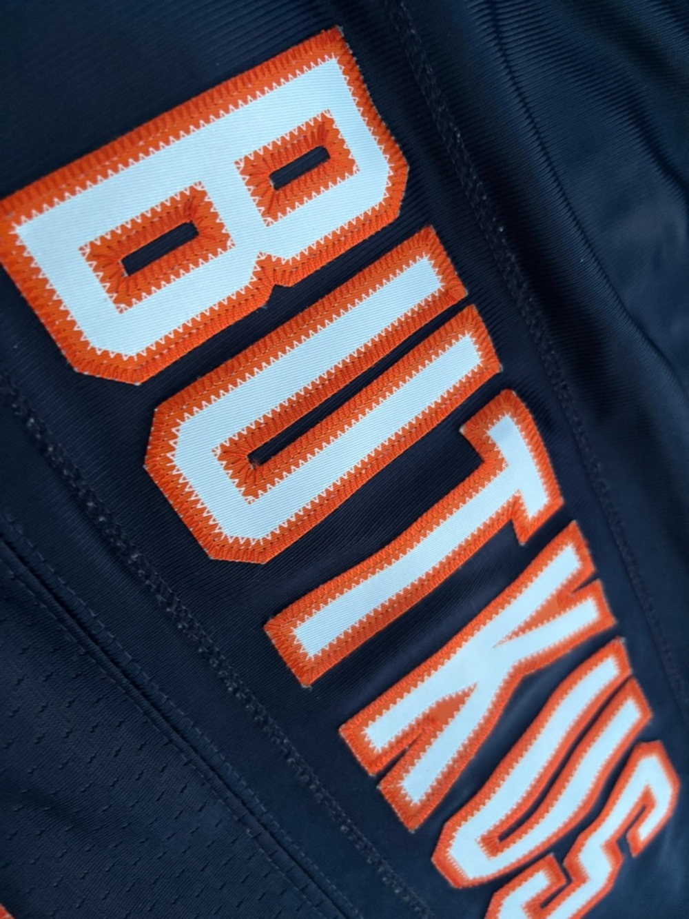 Vintage Reebok Chicago Bears Dick Butkus #51 NFL Jersey Size XL Navy Orange Sewn - Picture 6 of 6